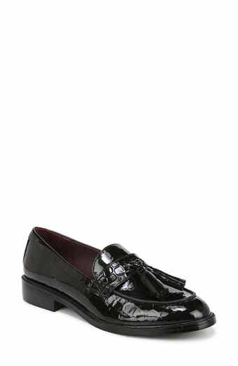 Franco sarto black loafers sales