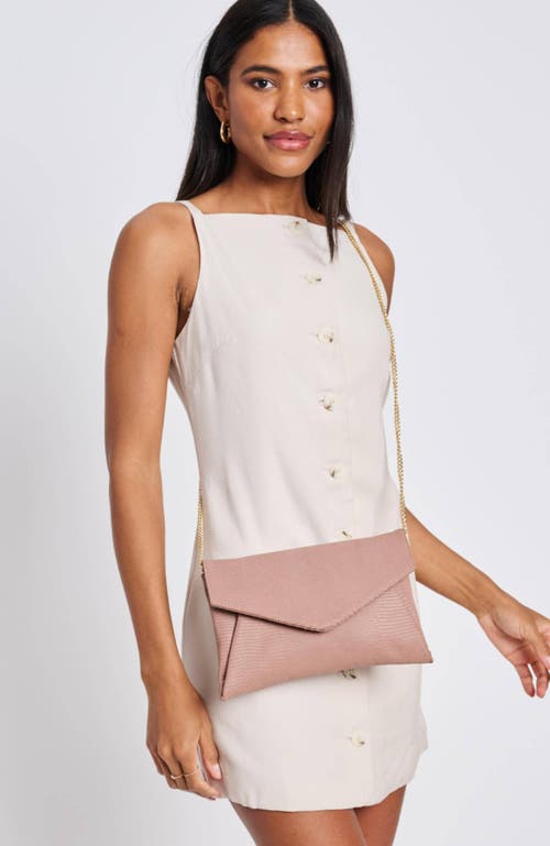 Moda Luxe Cara Clutch In Mauve