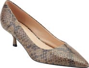 Marc Fisher LTD Calynna Pointed Toe Kitten Heel Pump