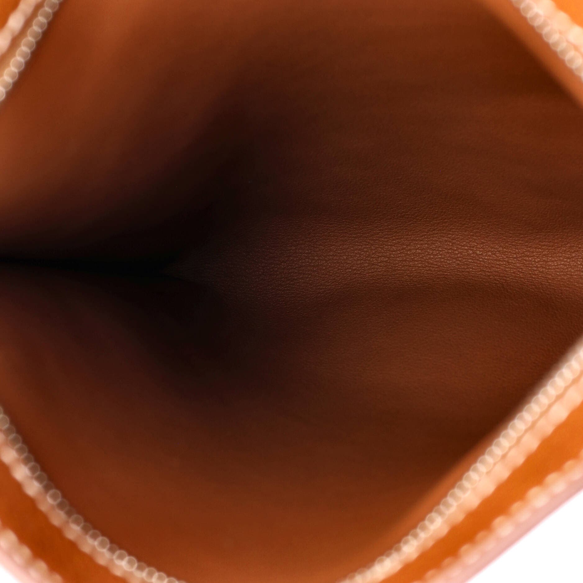 Pre-Owned Hermes Pochenplus Sling Wallet Leather, Alternate, color, Fauve