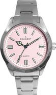 Peugeot Sport Stainless Steel Bracelet Watch- 36MM