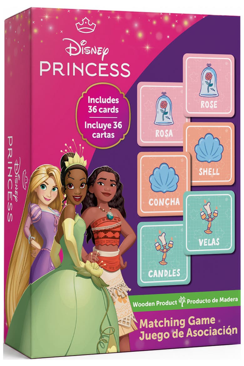 Disney - Princesses Memory Game, Main, color, Multicolor