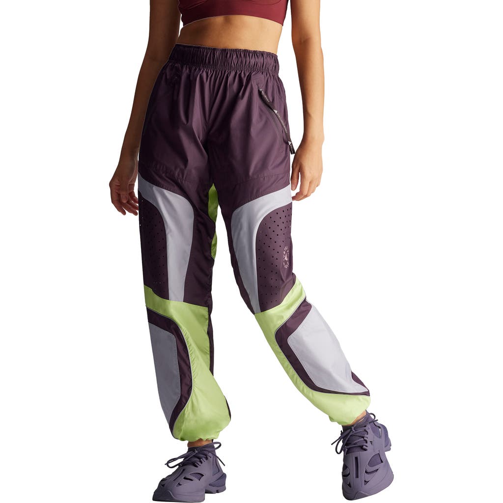Adidas By Stella Mccartney Colorblock Woven Pants