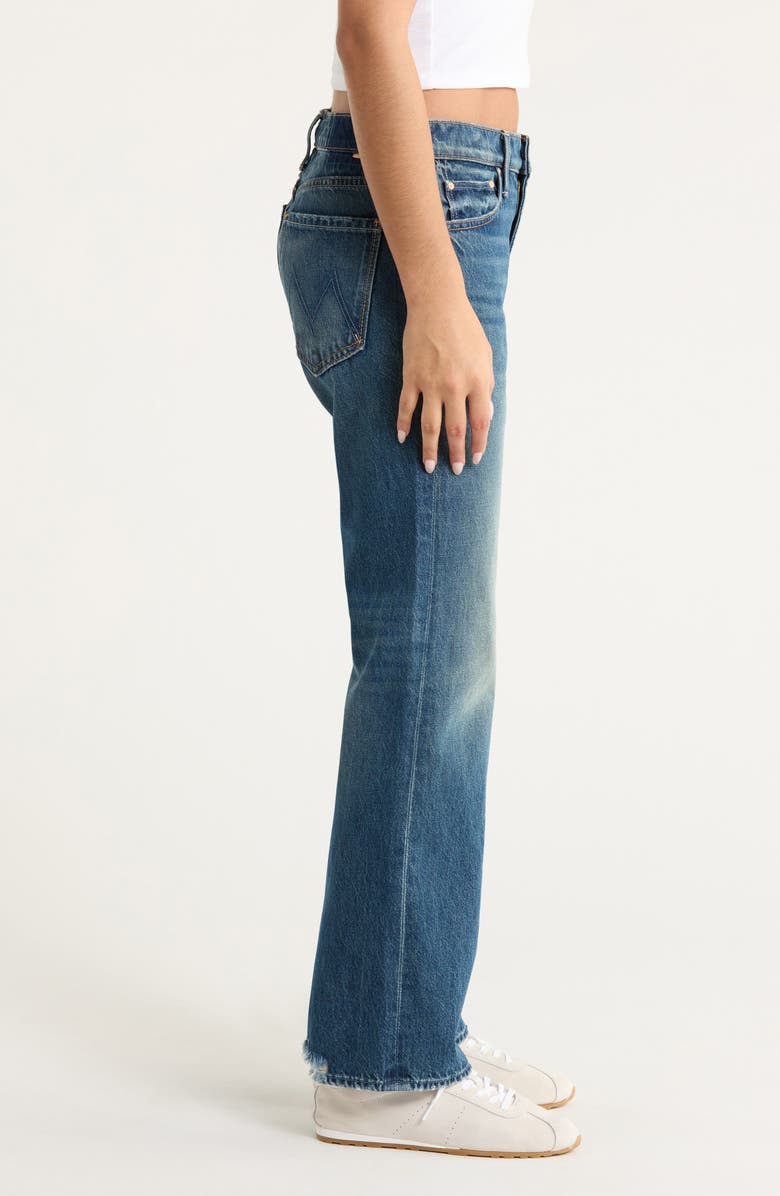 MOTHER Lil' Reifler Relaxed Straight Leg Jeans, Alternate, color, After Midnight