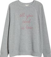 Caslon® All You Need is Love Sweatshirt