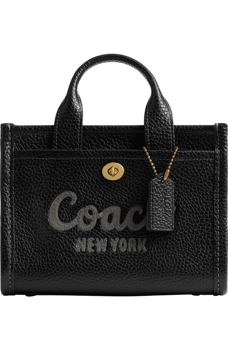 COACH Bubble 20 Leather Cargo Tote, Main, color,