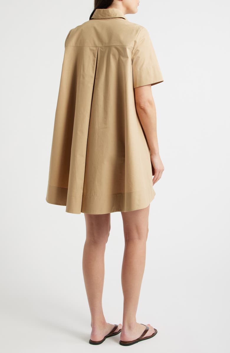 Polo Ralph Lauren Cotton Trapeze Shirtdress, Alternate, color, Rl Khaki