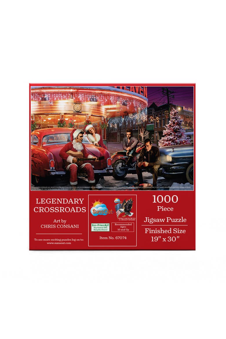 Legendary Crossroads 1000 piece Jigsaw Puzzle for Adults, Alternate, color, Multicolor