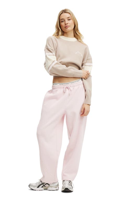 Cotton On Body Active Stripe Knit Pullover In Neutral