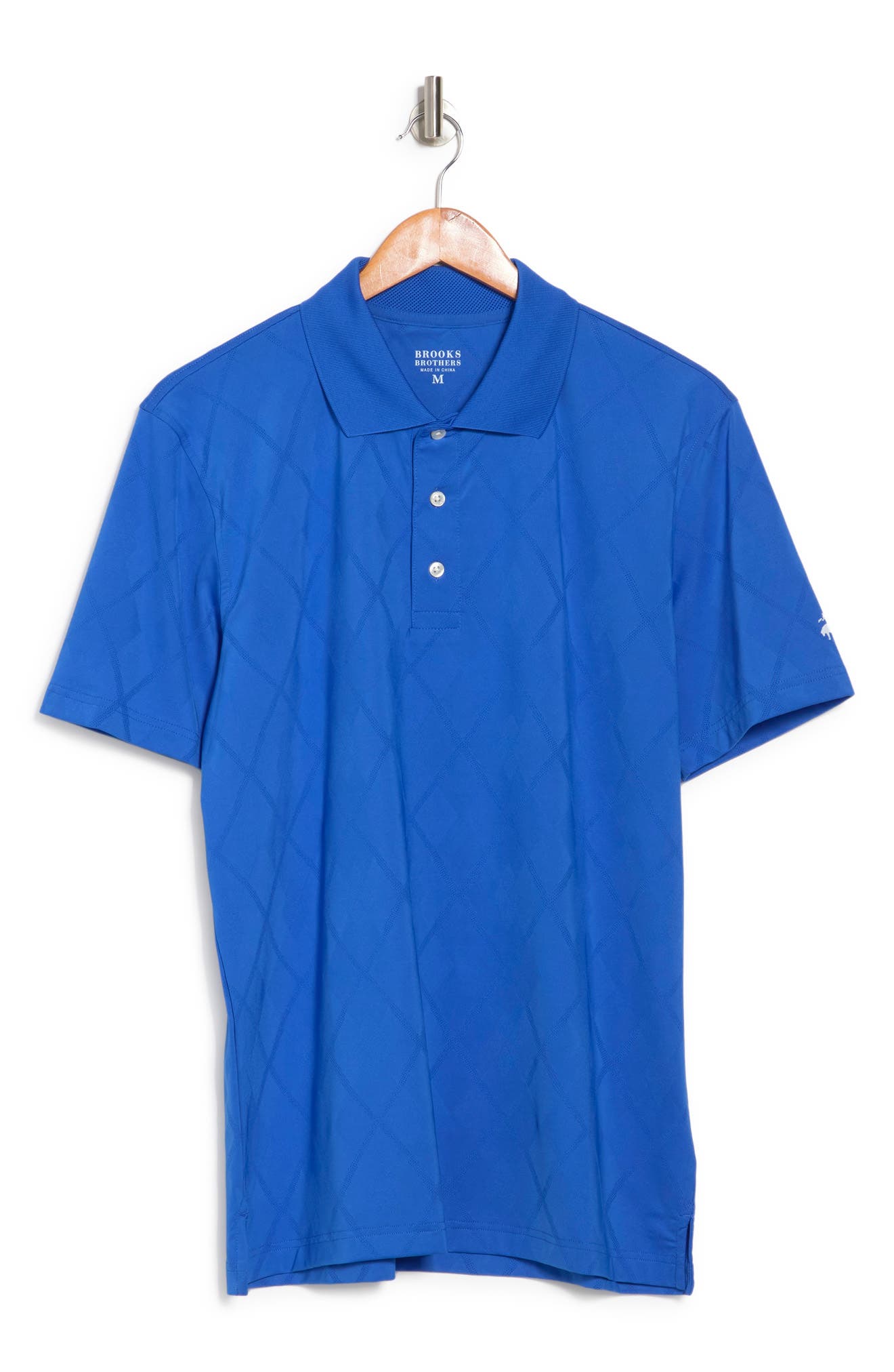 Brooks Brothers Knit Poly Argyle Polo (Men) | Nordstromrack