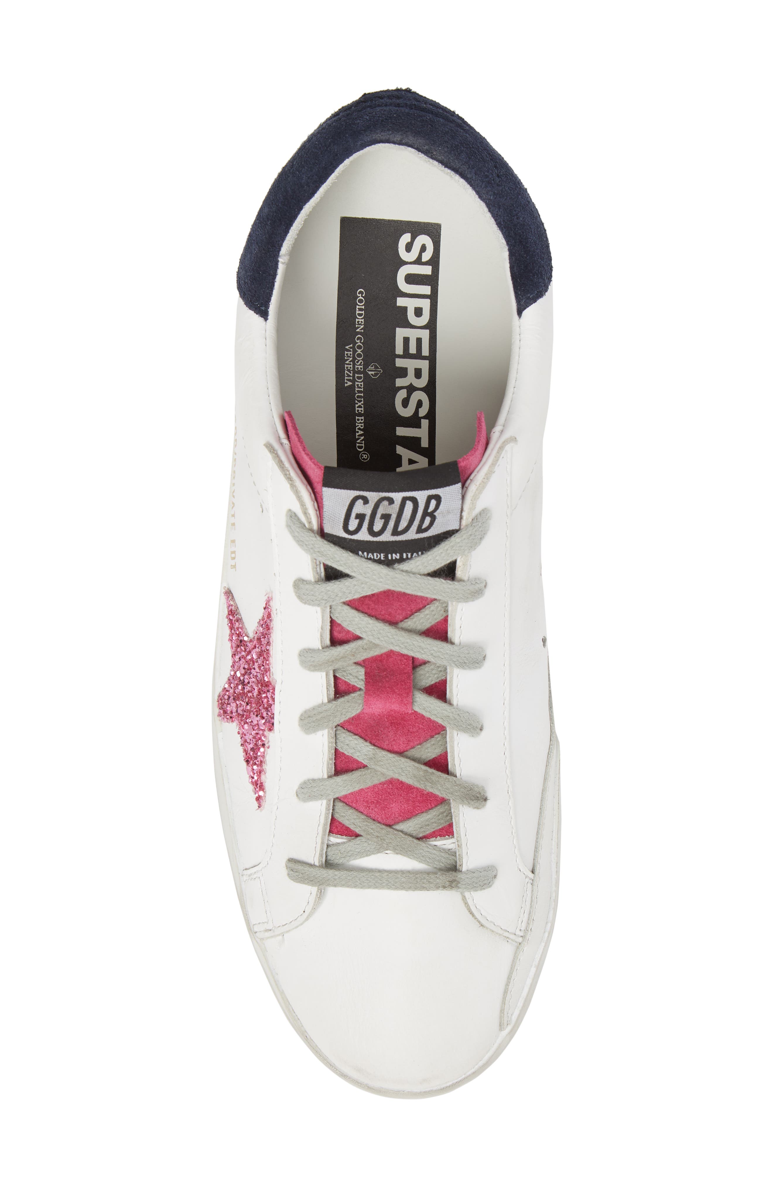 Golden Goose Superstar Low Top Sneaker, Alternate, color, 