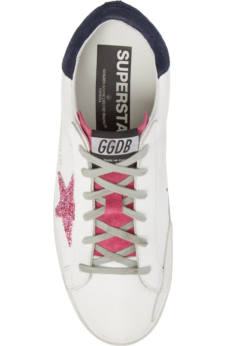 Golden Goose Superstar Low Top Sneaker, Alternate, color,