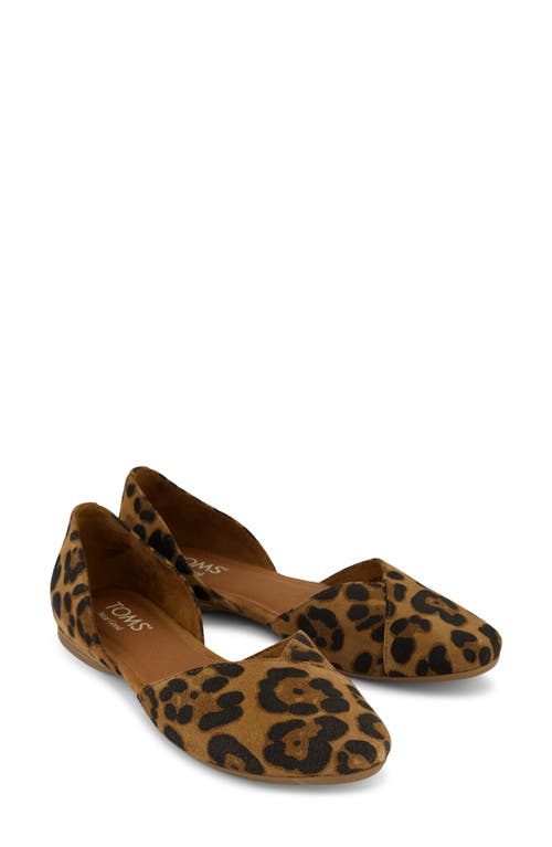 Toms Women's Gemma D'orsay Slip-on Flats In Brown