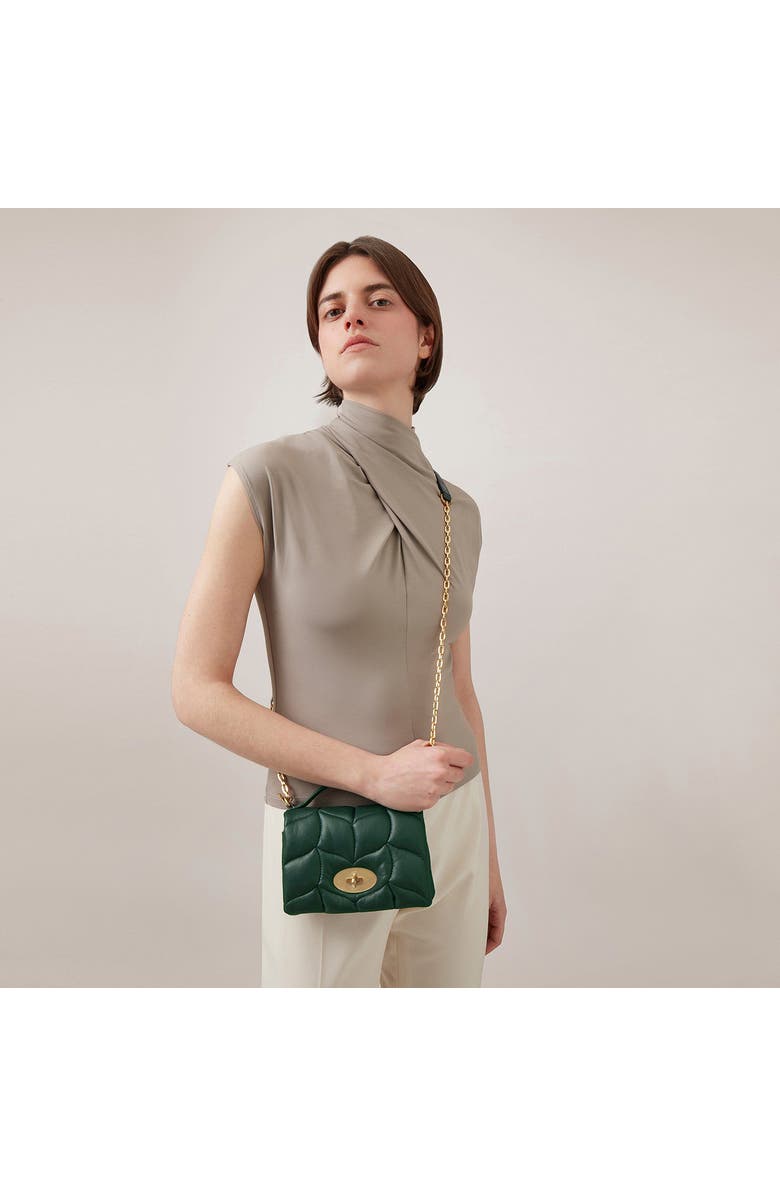 Mulberry Tiny Softie Pillow Quilted Leather Crossbody Bag, Alternate, color,