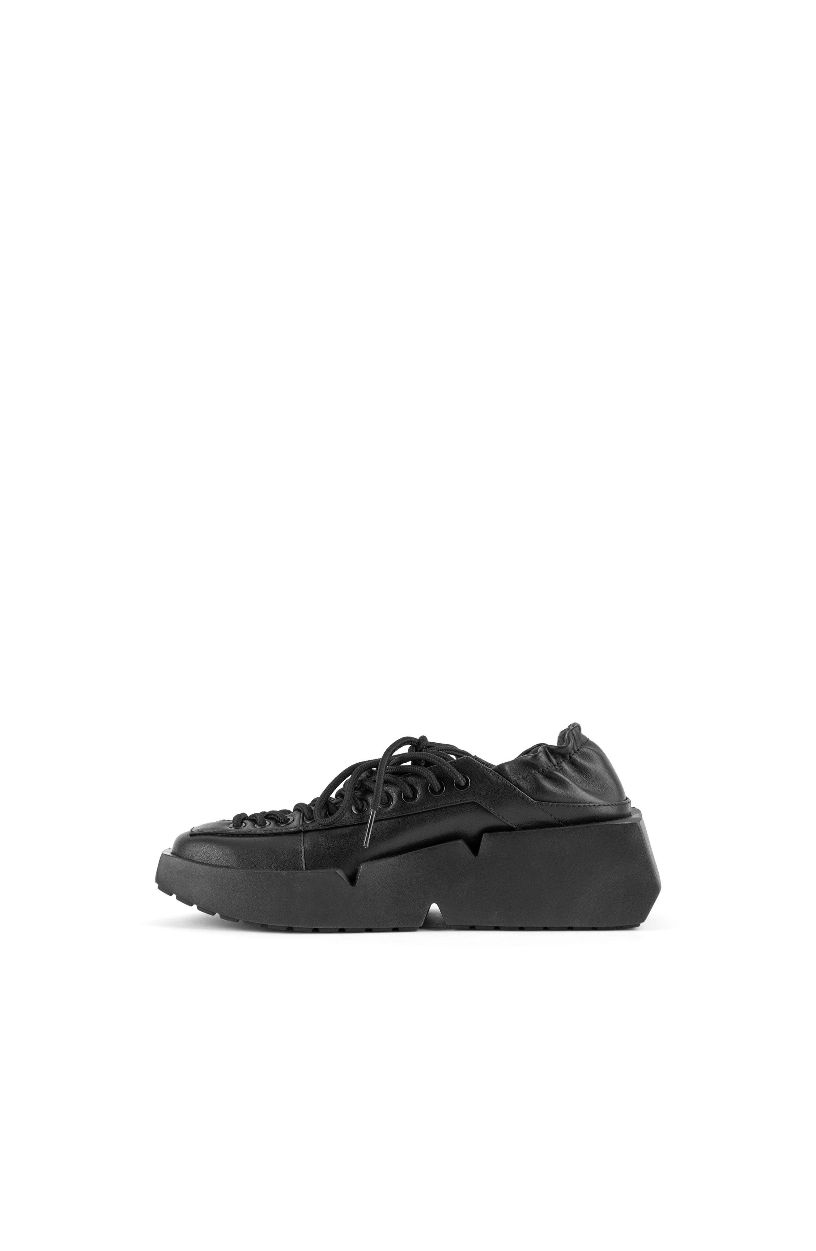 Mega Lacey Sneakers, Alternate, color, Black