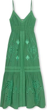 Rails Blair Sleeveless Tiered Maxi Dress