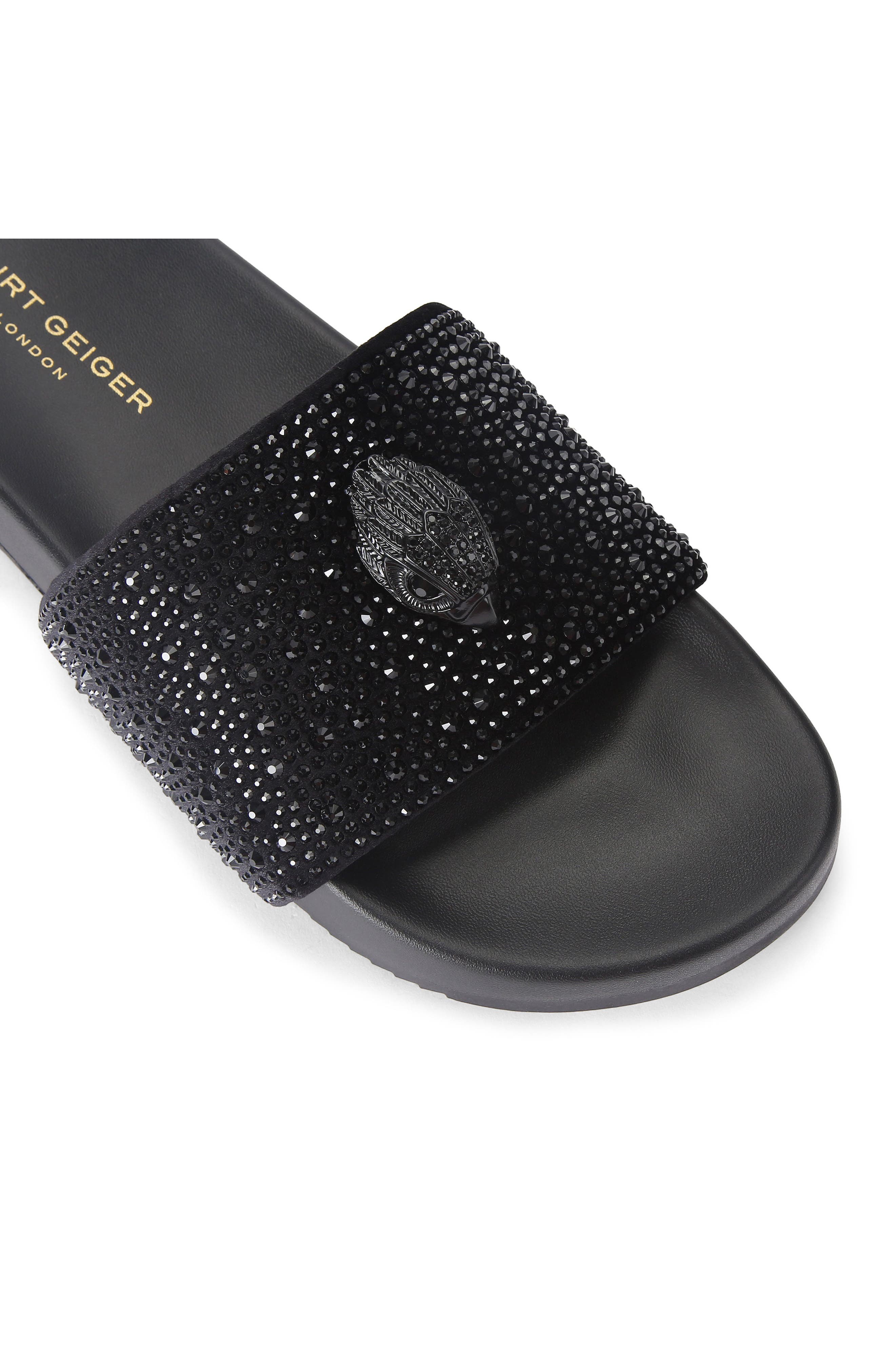 Kurt Geiger London Brockwell Slide Sandal, Alternate, color, Black