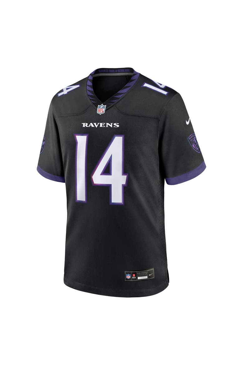 Men's Nike Kyle Hamilton Black Baltimore Ravens Alternate Game Jersey, Alternate, color, Black