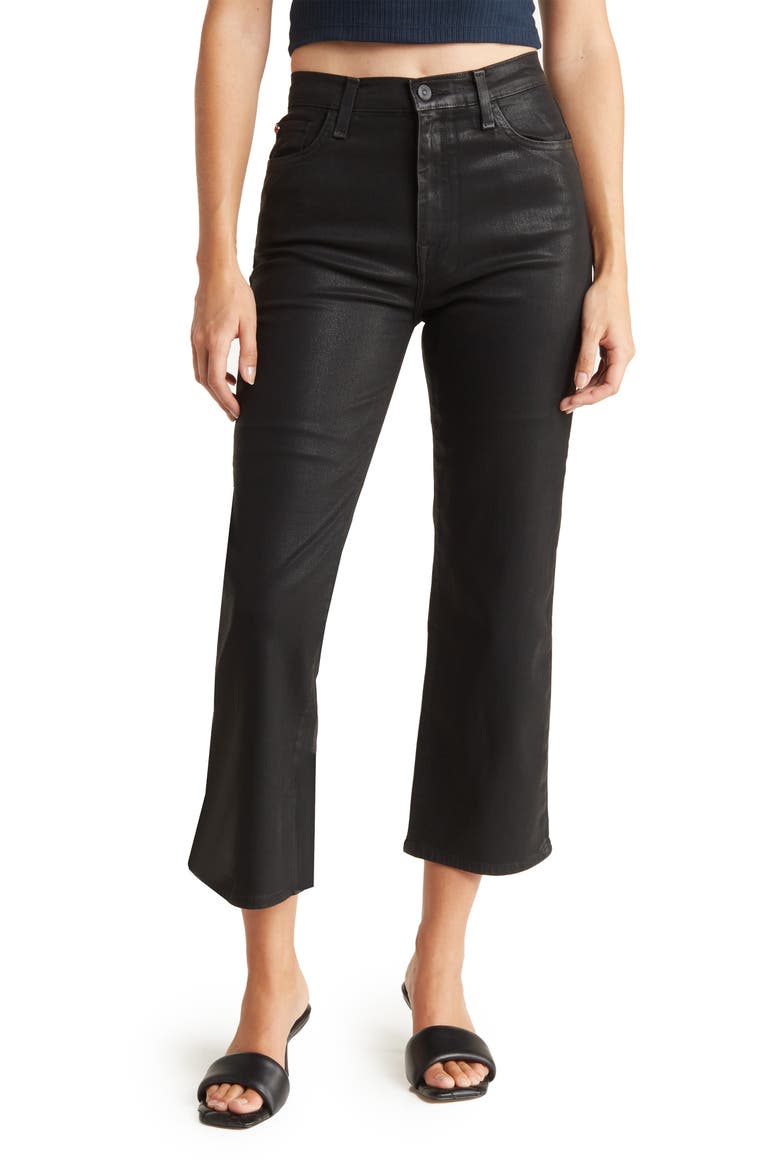 Noa High Rise Crop Straight Leg Jeans, Main, color, STELLAR