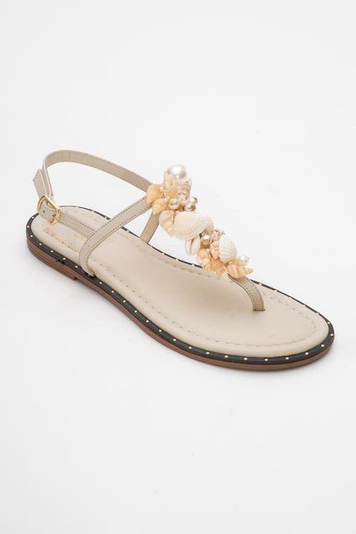 Forever & Always Shoes Joe Leather Thong Sandal