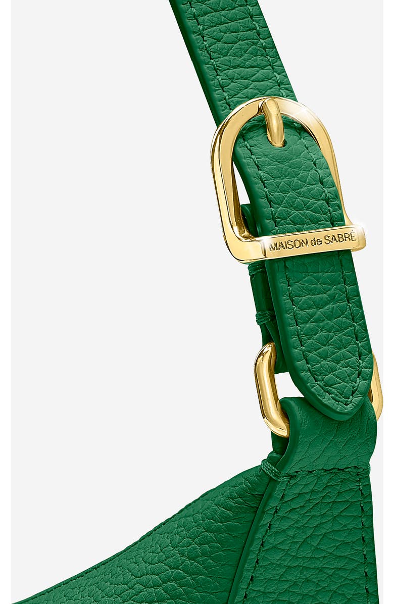 MAISON de SABRÉ Mini Leather Hobo Bag, Alternate, color,