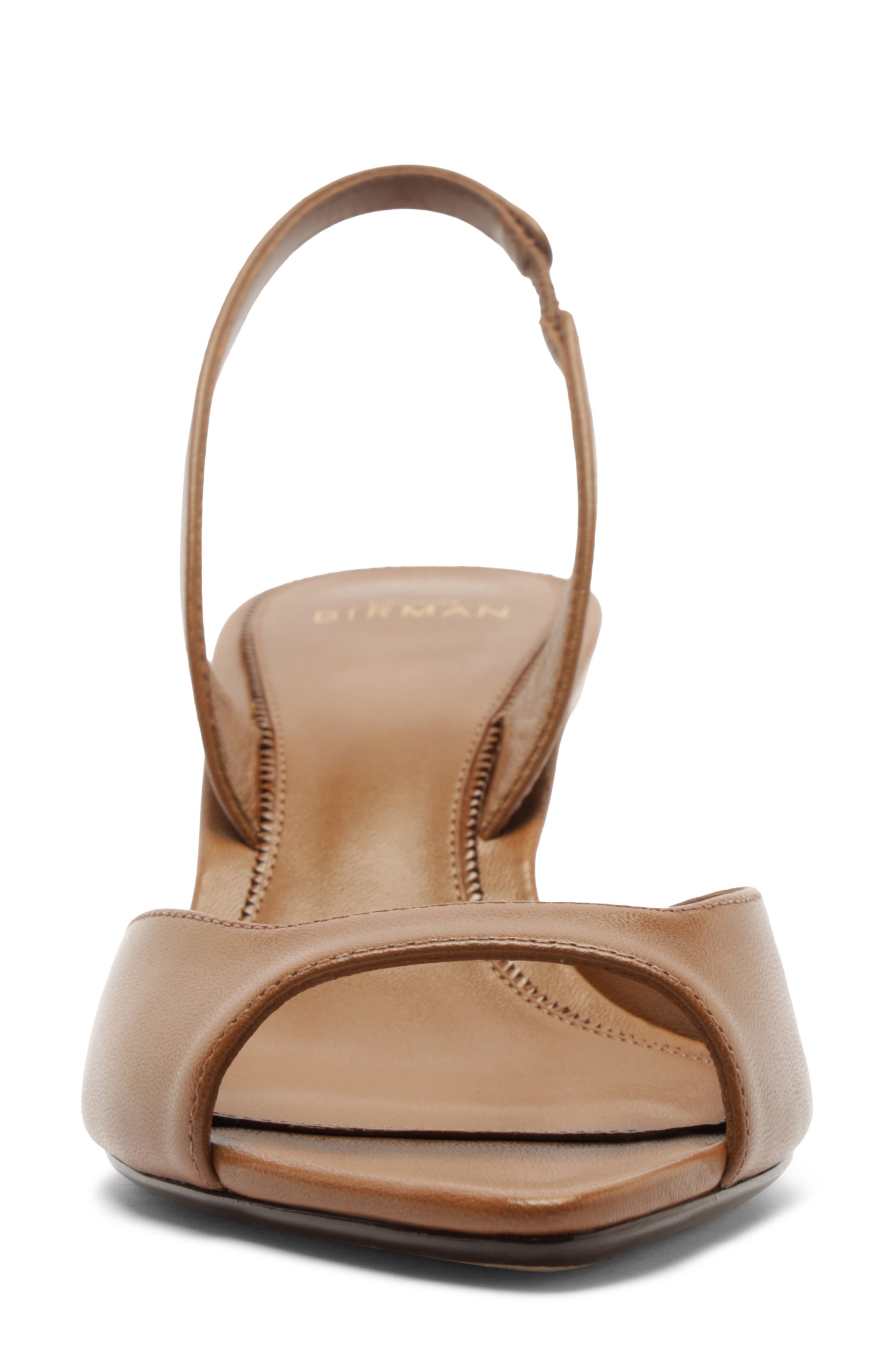 Alexandre Birman Tropicana Slingback Sandal, Alternate, color, Espresso