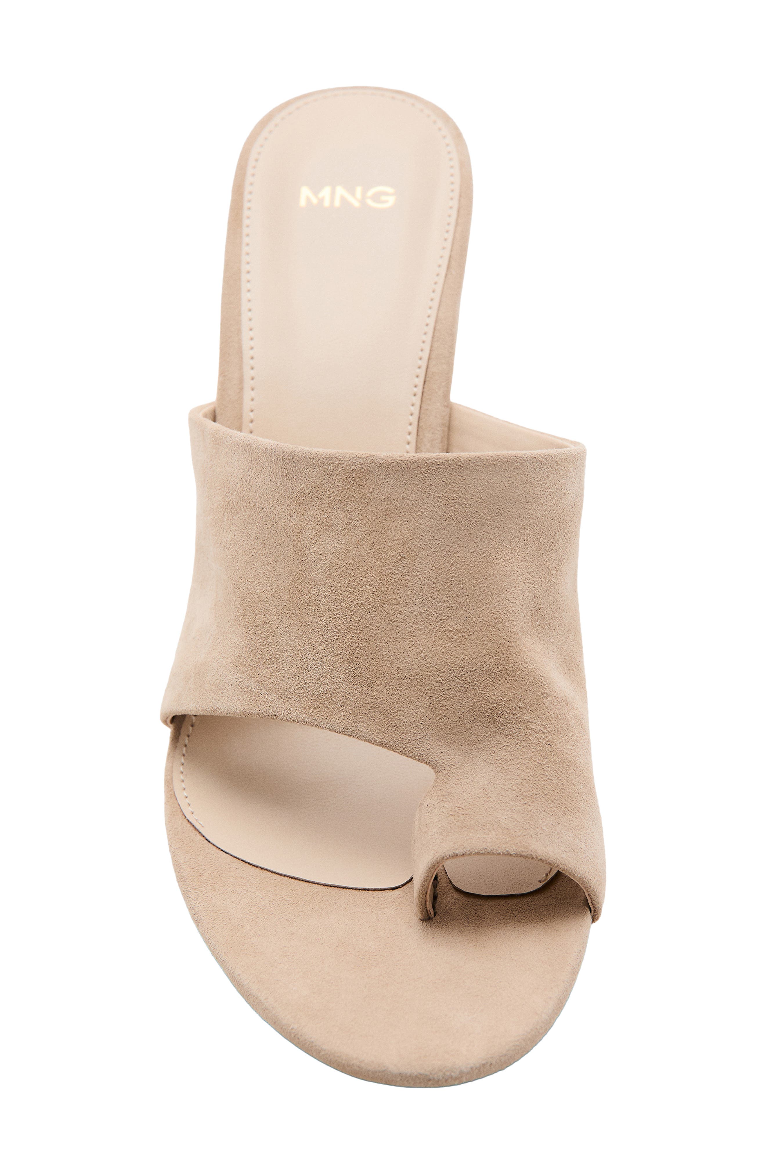 Stiletto Slide Sandal, Alternate, color, SAND