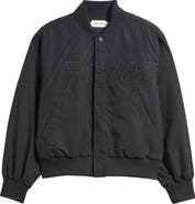 HONOR THE GIFT Logo Embroidery Bomber Jacket