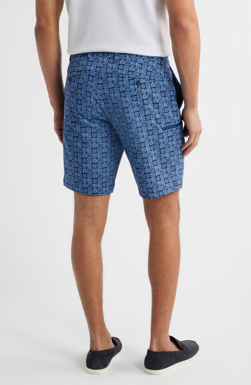 Tommy Bahama Bahama Coast Mosaic Tiles Shorts In Maritime