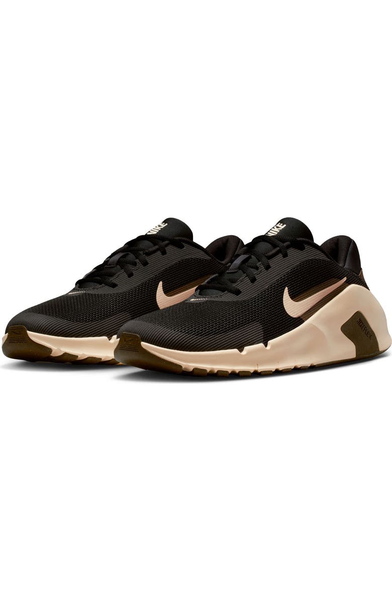 Nike Flex Train Athletic Training Shoe, Main, color, Black/ Light Khaki