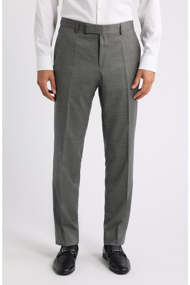 Houston Stretch Virgin Wool Suit, Alternate, color, BLACK