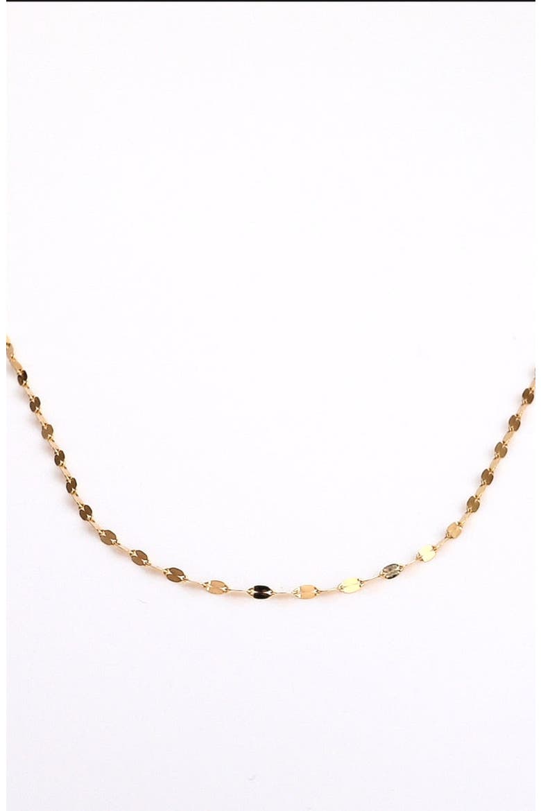 Valentino Chain Necklace, Alternate, color, Yellow