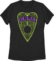 Ouija Women's Ouija Halloween Planchette Graphic T-Shirt