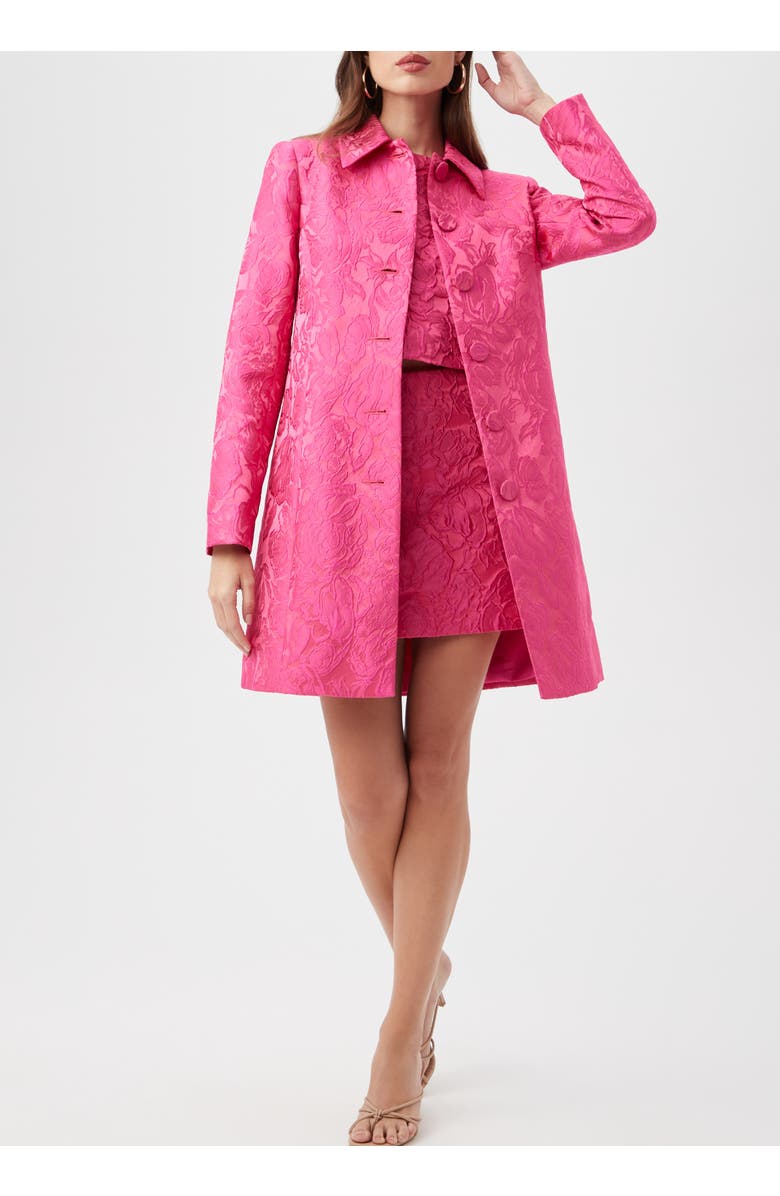 Trina Turk Asher Coat, Main, color, 