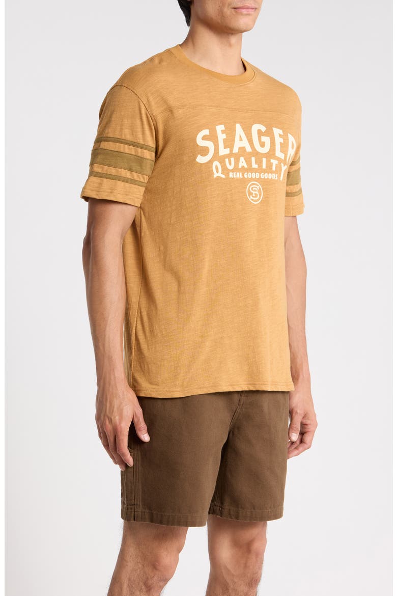 Riggins Graphic Crewneck T-Shirt, Alternate, color, BRONZE