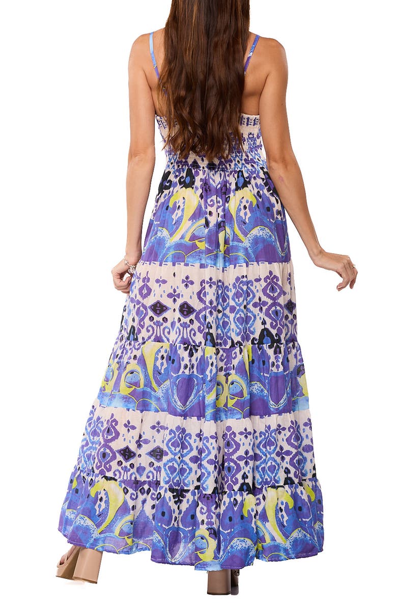 RANEES Beaded Maxi Dress, Alternate, color, Blue