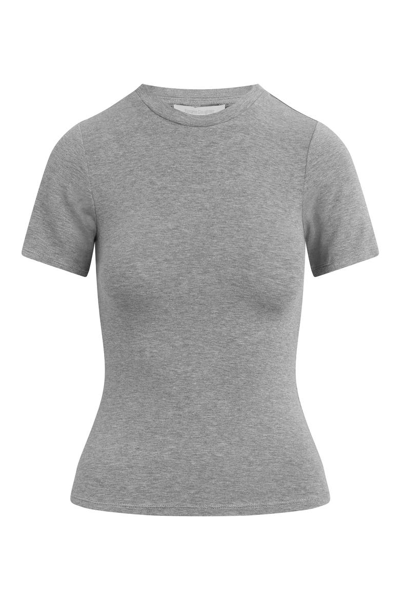 The Heritage Baby T-Shirt, Alternate, color, HEATHER GREY