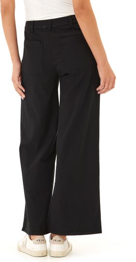 Threads 4 Thought Pamela Stretch Twill Wide Leg Pants