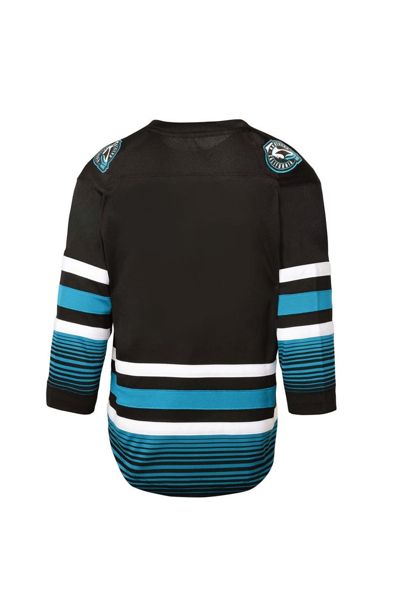 Outerstuff Preschool Black San Jose Sharks Alternate Replica Jersey, Alternate, color, 