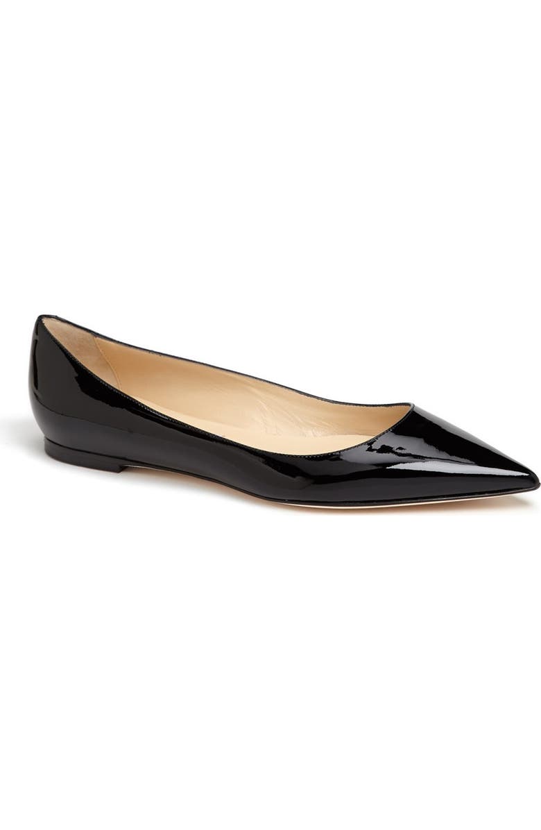 Jimmy Choo 'Alina' Pointy Toe Flat, Main, color,