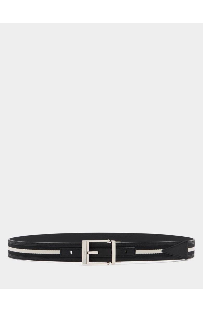 Bally Shiffie 35 mm Reversible Belt, Main, color, Black+Blk/Bone+Pall