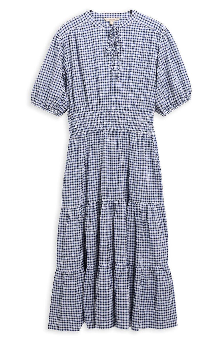 Barbour Ashwell Check Print Midi Dress, Alternate, color, Multi Gingham