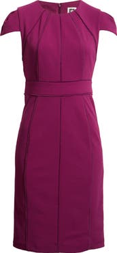 Anne Klein Cap Sleeve Sheath Dress