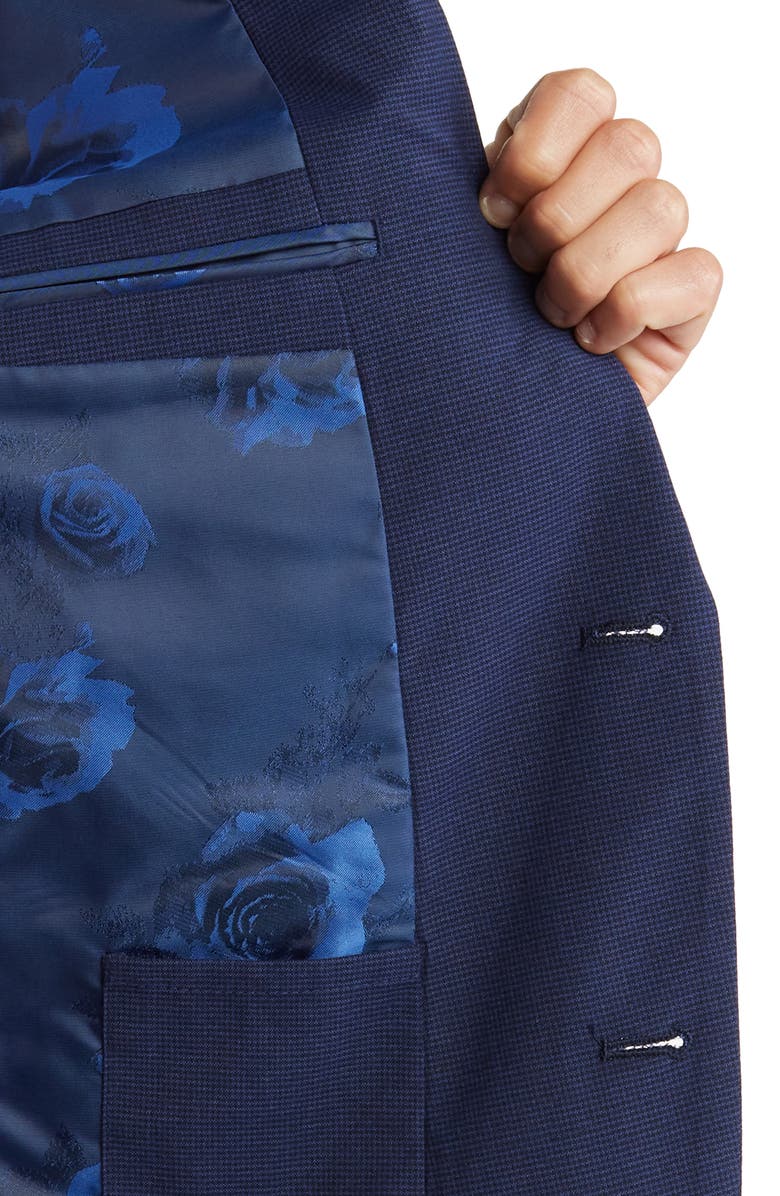 SAVILE ROW CO Classic Fit Houndstooth Suit, Alternate, color, 