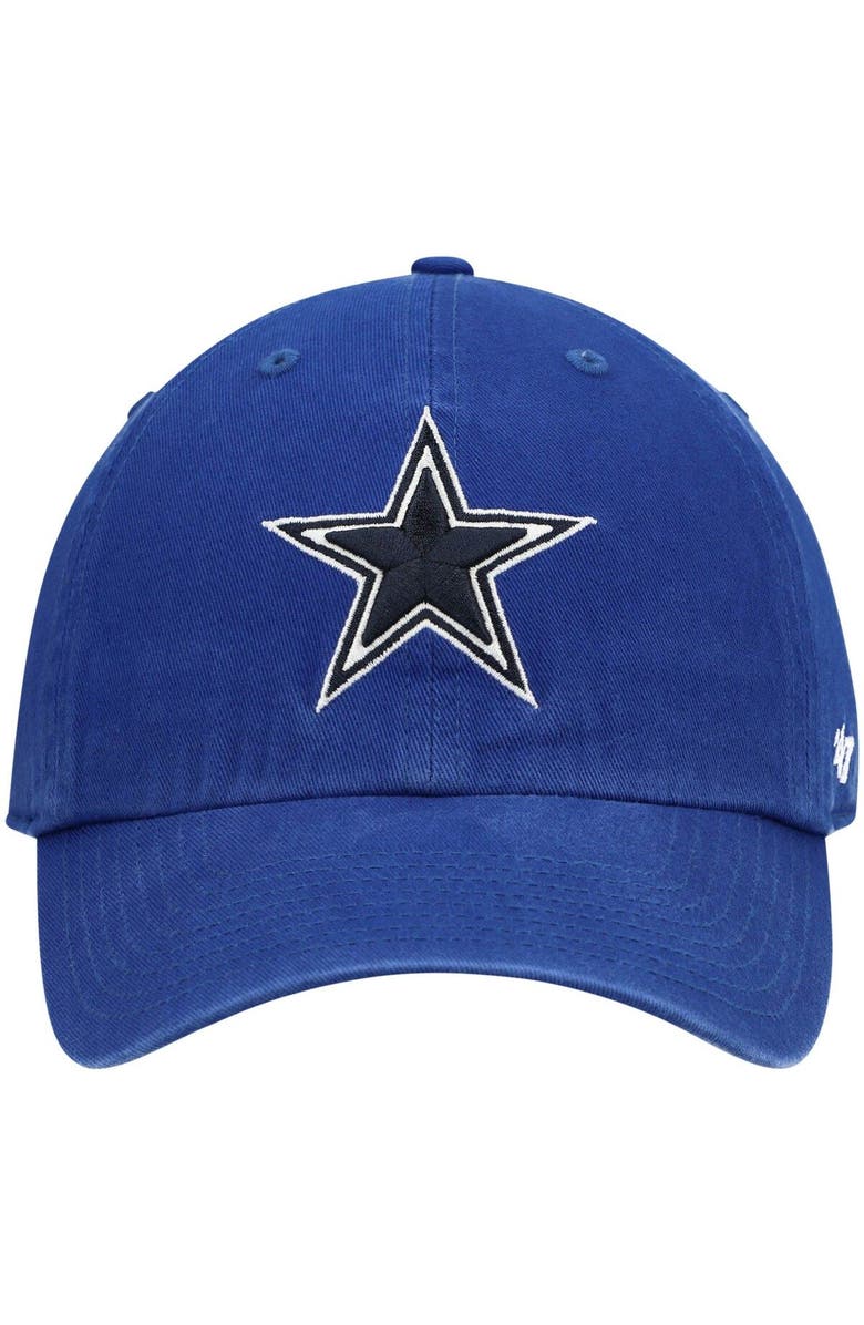 '47 Men's '47 Royal Dallas Cowboys Primary Clean Up Adjustable Hat, Alternate, color, Royal