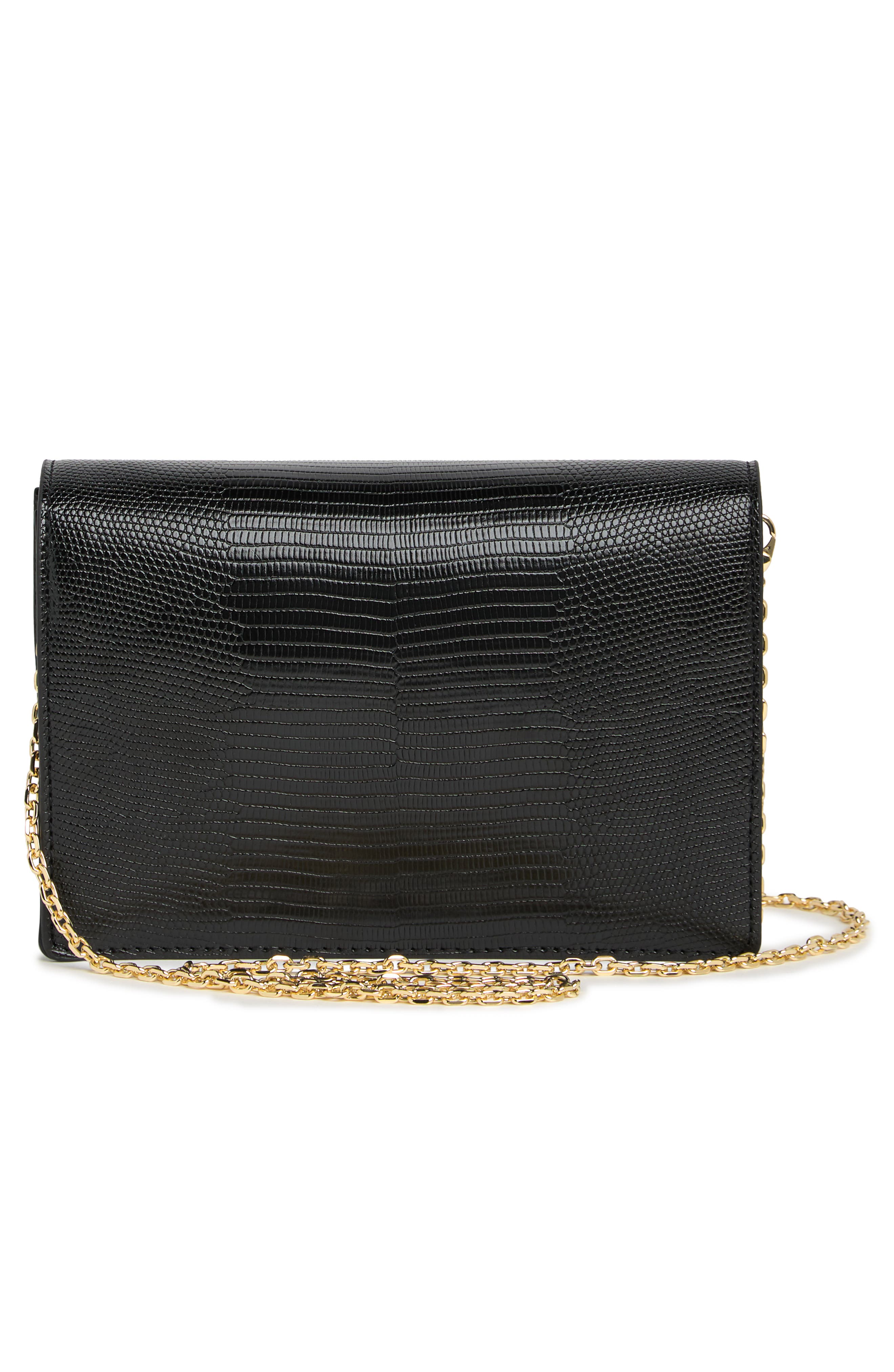 Love Moschino Snake Embossed Crossbody Bag, Alternate, color, 