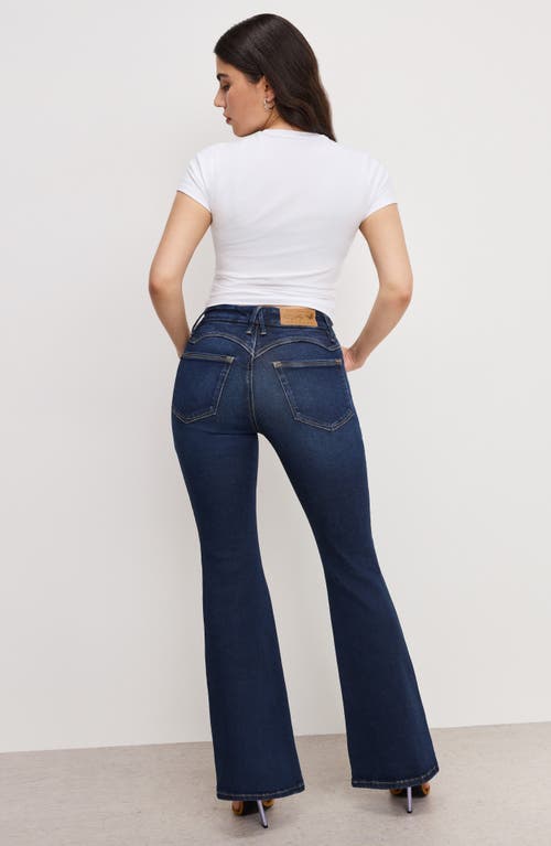 GOOD AMERICAN GOOD AMERICAN DOLLY JOLEANS FLARE JEANS