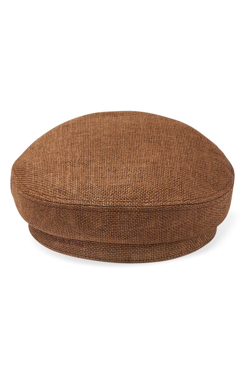 Brixton Fiddler Straw Baker Boy Cap, Alternate, color,