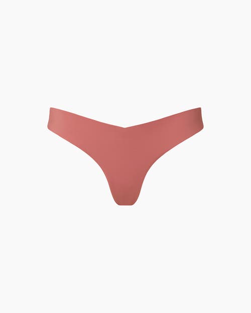 Onia Chiara Bikini Bottom In Clay Rose