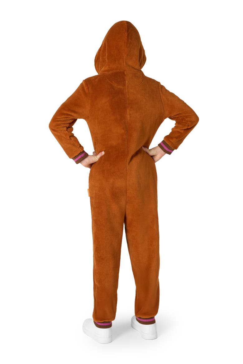 Kids' Walrus One Piece Hooded Jumpsuit, Alternate, color, BEIGE